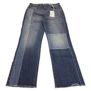 The Madison Crosby Mid Rise Straight leg Crop Jeans-2/26